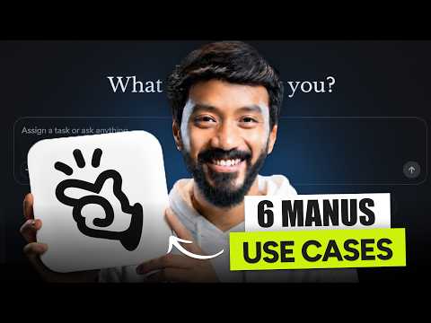 Manus AI Tutorial: 6 Real Use Cases of the Chinese AI Agent Zuckerberg Tried to Buy