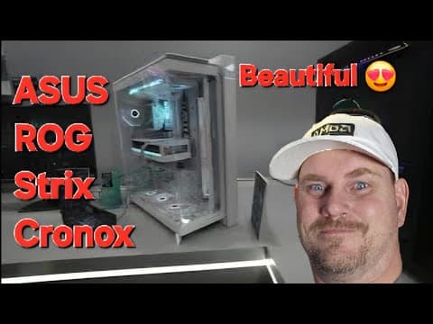 The ASUS ROG CRONOX Is The Coolest DIY PC Case I Have Seen Yet At CES 2026
