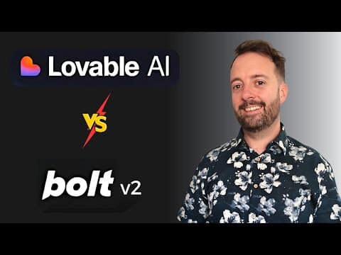 Lovable AI or Bolt.new v2 - Which is Better?