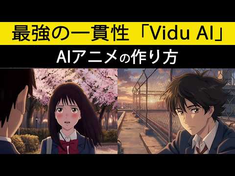 【初心者でも簡単】Vidu Q3で作るAIアニメ。リファレンスの使い方を徹底解説。