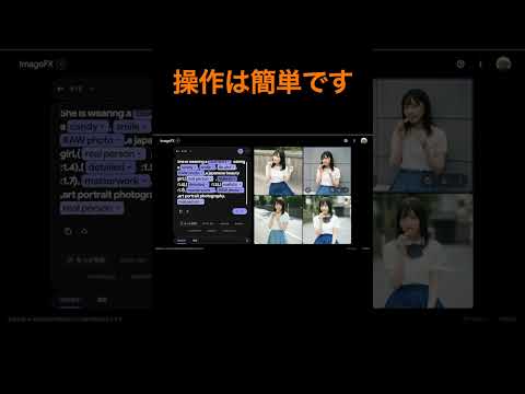 話題のImageFXについて１分で解説（Googleの最新画像生成AIサービス）  #ai画像 #ImageFX #AI美女