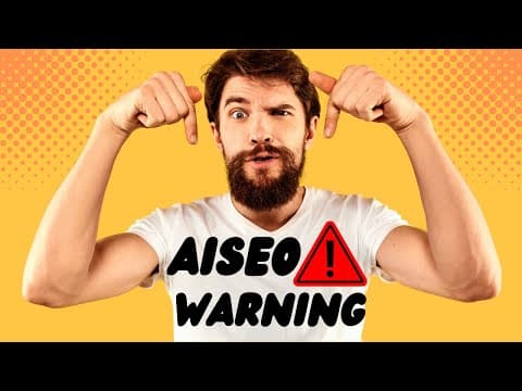 AISEO Review Website Impressions 🔥 Warning