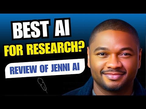 How to Use Jenni AI for Research Writing | Best AI Writing Tool for Students (2025)