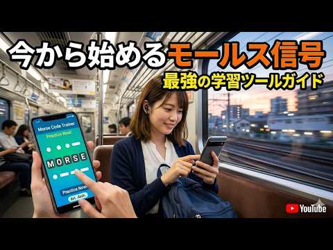 今から始めるモールス信号：最強の学習ツールガイド　(説明欄にリンクあり)