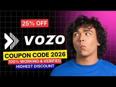 Vozo AI Coupon Code💥Vozo AI Promo Code💥Vozo AI Discount Code