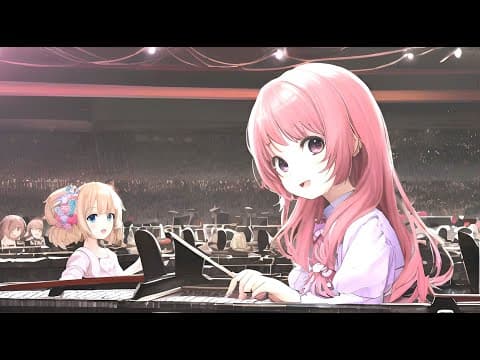 AI作曲×AIイラスト集【Mini-Muse / Anything-V3.0-pruned】