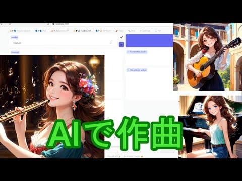 AudioCraftで作曲しませんか？自宅のPCで可能です