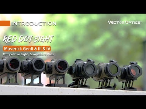Vector Optics | What Are The Differences Between Maverick II, III, and IV?