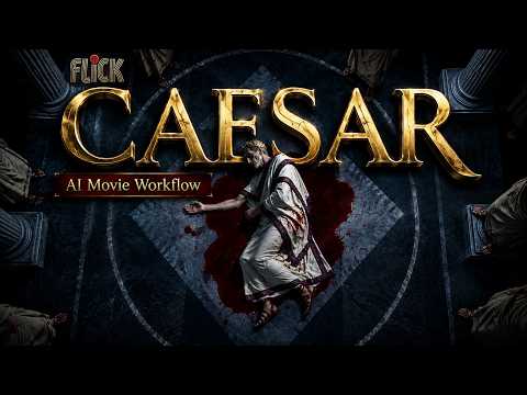 I Made a Julius Caesar Short Film with AI | Flick AI Workflow