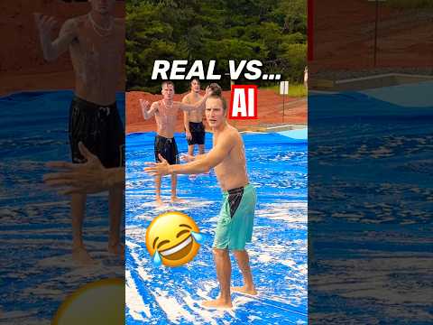 REAL VS AI COMPILATION 😂