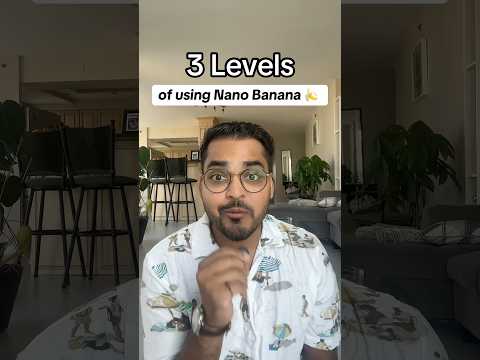 3 levels of using Nano Banana 🍌 (9 insane examples) #nanobanana #aitools