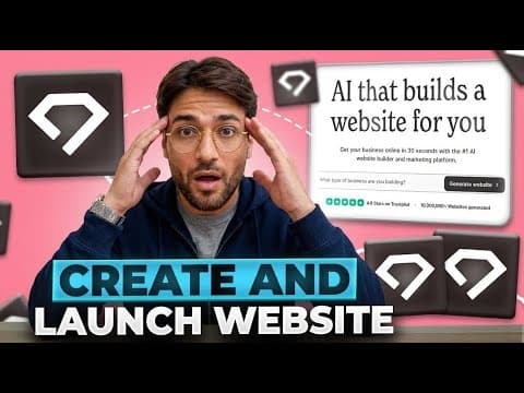 Durable Website Builder Tutorial | How to Use Durable AI to Create &amp; Launch a Website