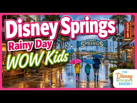 Disney Springs Rainy Day Sunday Pivot | WOW Kids, Treats, Shopping &amp; Sunday Recovery | Day 334