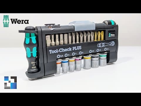 WERA TOOL CHECK PLUS! O KIT DE FERRAMENTAS DE BOLSO!