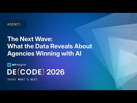 The Next Wave: What the Data Reveals About Agencies Winning with AI