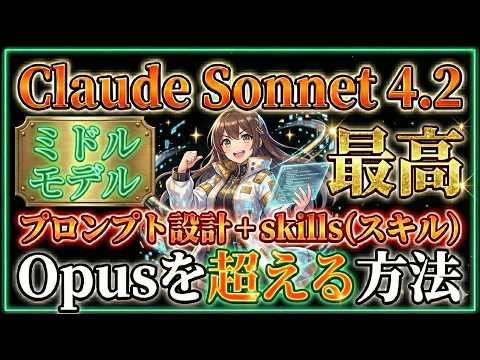 Claude Sonnet 4.6徹底解説！王者「Opus4.6」を超えるための「skills（スキル）」と「プロンプトエンジニアリング」を伝授します！