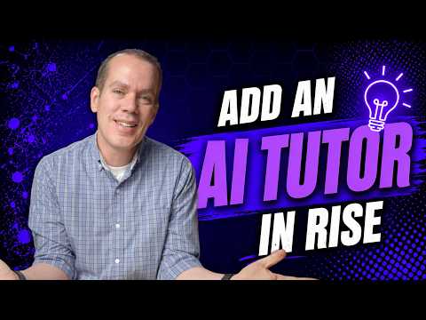 New AI Tutor in Articulate Rise 360
