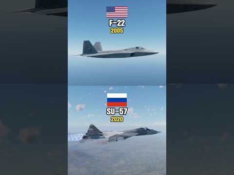 F-22 vs Su-57 Who Wins the Sky Battle?