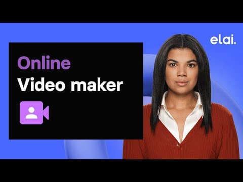 Online video maker