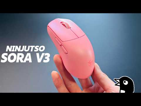 Ninjutso Sora V3｜新たな新技術！V2と中身は別物で帰ってきた第3世代Sora【ゲーミングマウス】