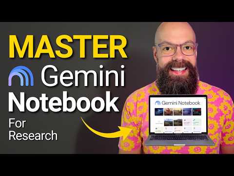 Gemini Notebook Full Course For Research - Master “NotebookLM 2 0” in 18 Minutes