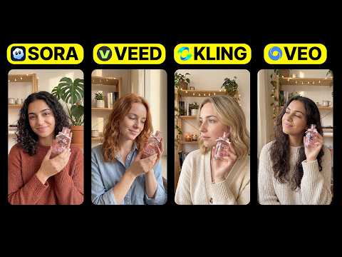 I Made the Same UGC Ad in Every AI Video Generator - FULL Comparison