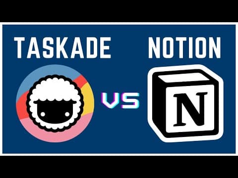 Taskade: A simple, easy alternative to Notion | Taskade vs Notion (2020) | ChinoyMD