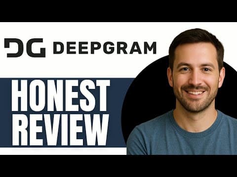 Deepgram Review Best Speech To Text API Tested