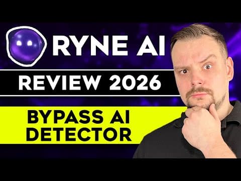 Ryne AI Review - 2026 | This All-in-One Tool Bypasses Every AI Detector (GPTZero, Turnitin &amp; More)