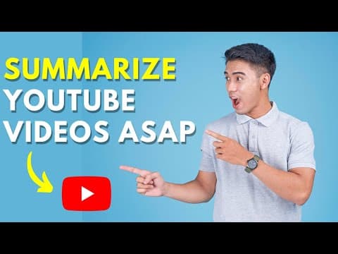 How to Quickly Summarize YouTube Videos into Key Points using Eightify | Save Time