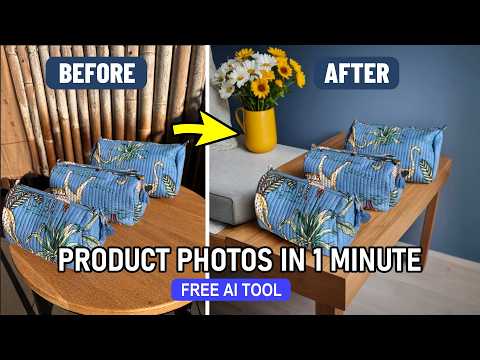 How I Make Perfect Shopify Product Photos in 5 Minutes With AI tool only