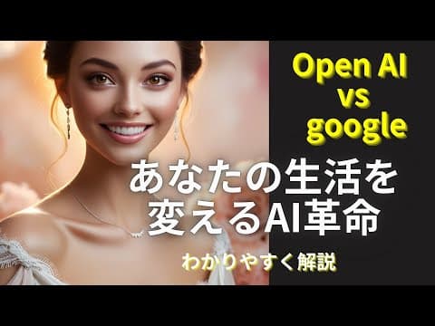 加速するAI進化！OpenAIとgoogleの戦い