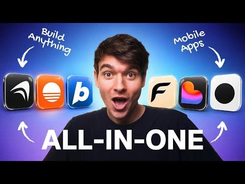 7 Best ALL-IN-ONE AI App Builders for Vibe Coding