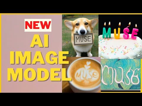Muse - new AI image Model Architecture from Google