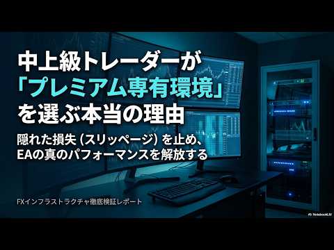 【FX自動売買】月額9,016円は本当に高い？格安VPSの「見えない損失」と専有型を選ぶべき論理的理由