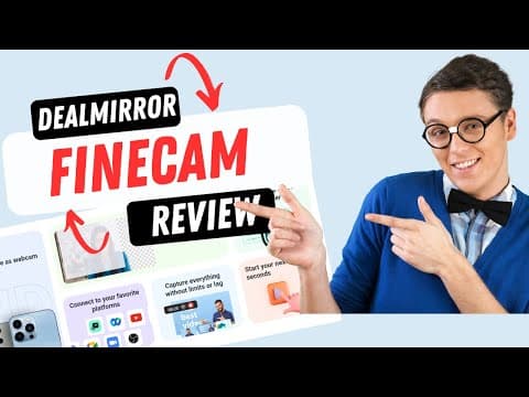 FineShare FineCam Review and Demo: Create &amp; Share Your Inspiring Videos Anywhere | DealMirror $59