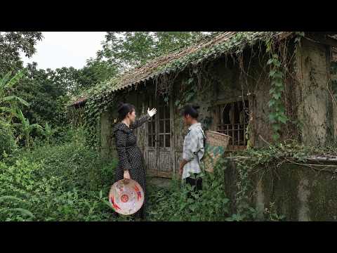 Kind woman gives single mother abandoned house - life starts from zero