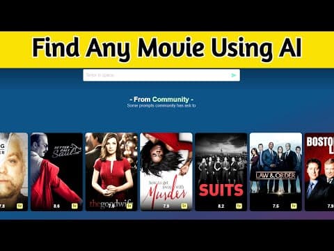How To Find Any Movie Using AI