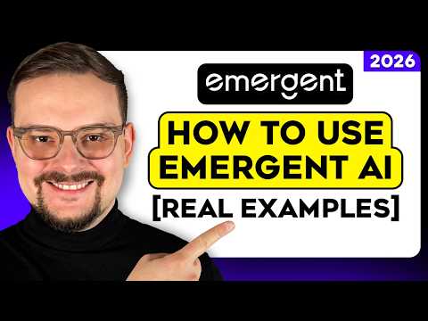 How to Use Emergent AI - 2026 | Build a Complete Client Portal with AI (No Coding)