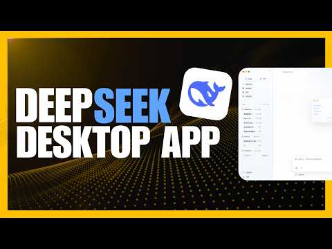 DeepSeek NEW Desktop App - The 24/7 Self-Evolving AI Agent!