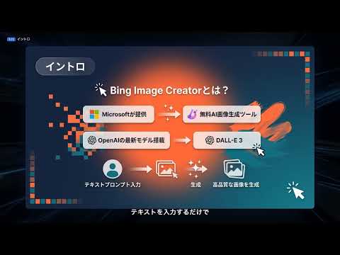 【Bing Image Creator】完全解説 — MicrosoftのDALL-E 3搭載無料AI画像生成ツール