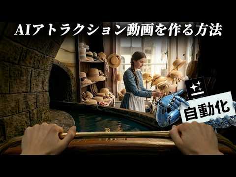 最近流行っているAI没入型アトラクション動画を全自動で作る方法。(Genspark AI)