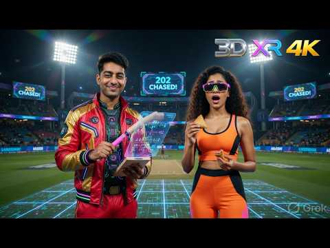IPL 2026 M1: RCB vs SRH 🏏 - Jacob Duffy's Dream Debut &amp; King Kohli's God-Mode Chase! |  #XRVideo #3D