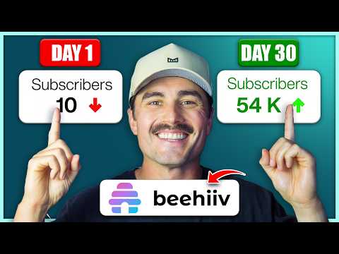 beehiiv Tutorial: How to Grow a Newsletter from Your Website