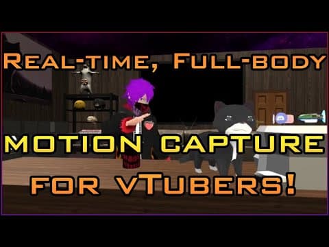 Real-Time Full Body Motion Capture for vTubers - Demonstration