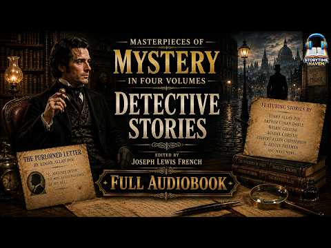 Masterpieces of Mystery in Four Volumes: Detective Stories 🕵️‍♂️🔍Edgar Allan Poe, Arthur Conan Doyle