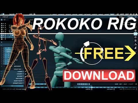FREE Advanced Blender Motion Capture Rig (Download!)