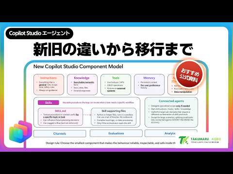 Copilot Studio の新旧UIで作れるエージェントの違いについてまとまった公式資料のご紹介
