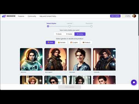 How to use all the tools in ImgCreator