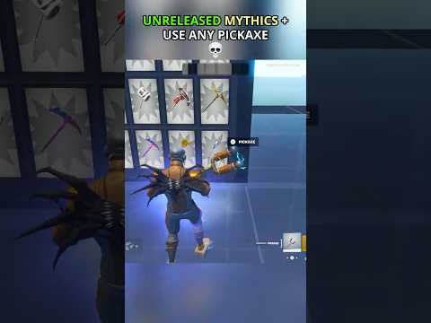 How to Use Unreleased items &amp; Any Pickaxe 💀 #relishh #fortnite